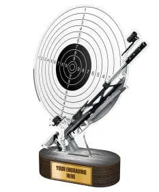 Akrylátová trofej TLR2023319 | Střelba Výška: 22cm
