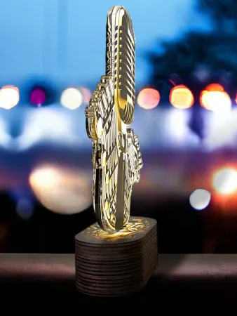 Akrylátová trofej TLR2023321 | Hudba Výška: 22cm