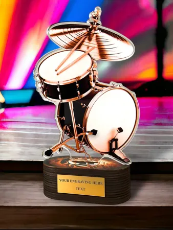 Akrylátová trofej TLR2023329 | Hudba Výška: 22cm