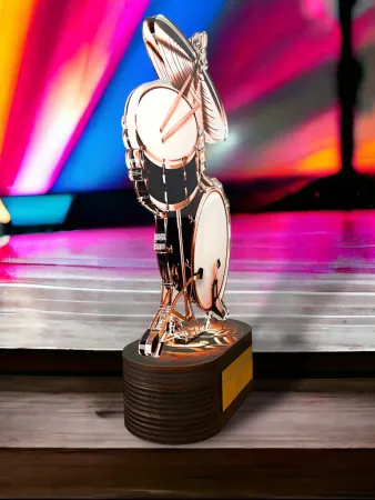 Akrylátová trofej TLR2023329 | Hudba Výška: 22cm