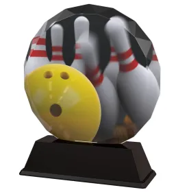 Akrylátová trofej ACER2017M27 | Bowling Výška cm: 15