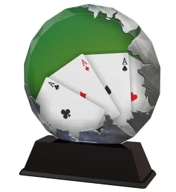 Akrylátová trofej ACER2017M28 | Karty Výška cm: 16