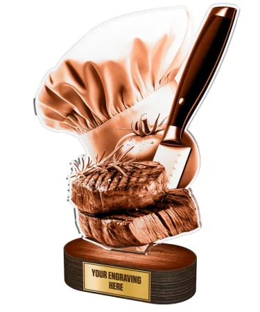 Akrylátová trofej TLR2023350 | Kuchyně Výška: 28cm