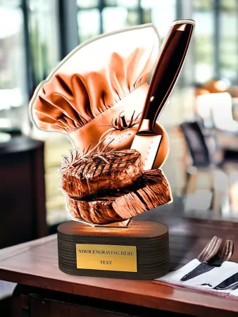 Akrylátová trofej TLR2023350 | Kuchyně Výška: 28cm