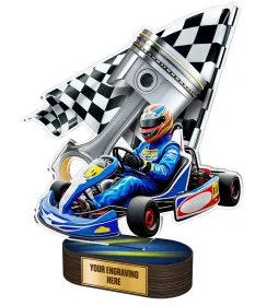 Akrylátová trofej TL2023236 | Motorsport Výška: 22cm