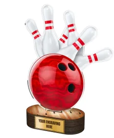 Akrylátová trofej TL2023239 | Bowling Výška: 31cm