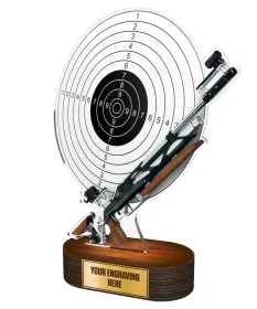 Akrylátová trofej TL2023242 | Střelba Výška: 28cm