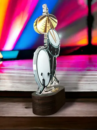 Akrylátová trofej TL2023245 | Hudba Výška: 31cm