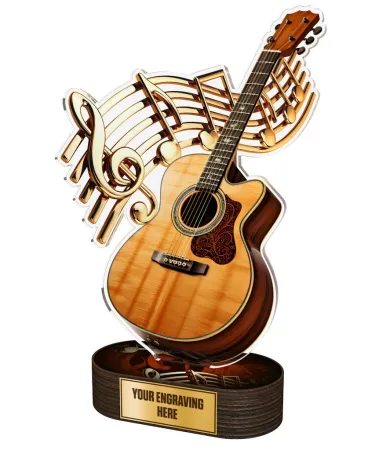 Akrylátová trofej TL2023247 | Hudba Výška: 31cm