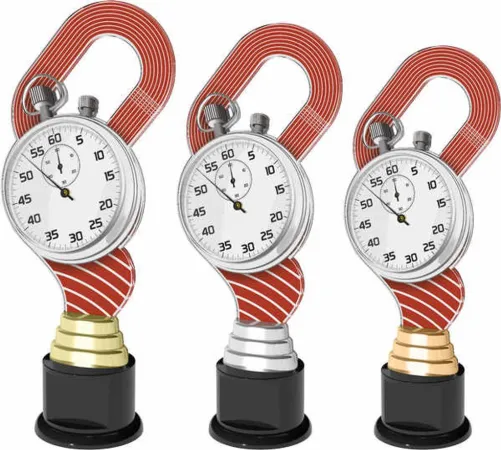 Akrylátová trofej ACTC0001 Výška cm: 30, Barva: zlato