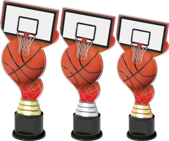 Akrylátová trofej ACTC0003 Výška cm: 28, Barva: zlato