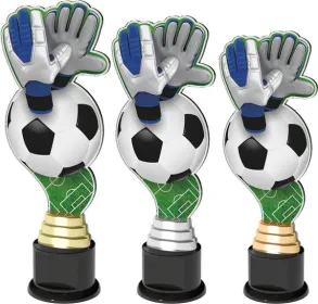 Akrylátová trofej ACTC0011 Výška cm: 28, Barva: zlato