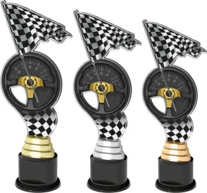 Akrylátová trofej ACTC0020 Výška cm: 28, Barva: zlato