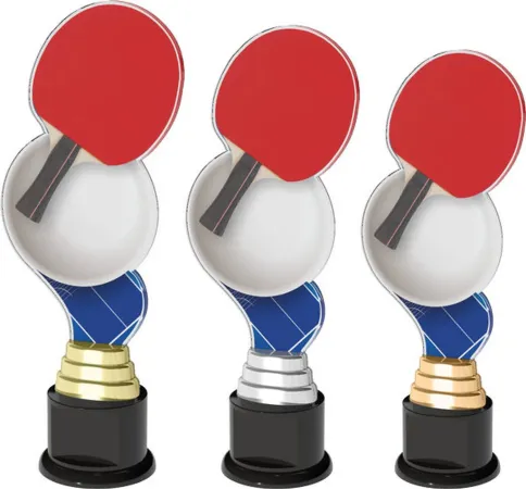 Akrylátová trofej ACTC0022 | Stolní tenis Výška cm: 30, Barva: bronz