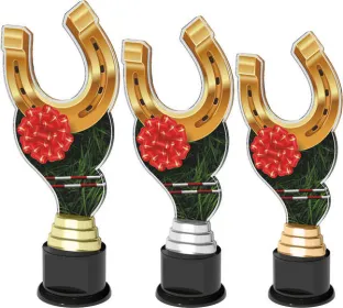 Akrylátová trofej ACTC0025 Výška cm: 30, Barva: zlato