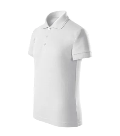Polokošile dětská Pique Polo Free F22 - 110 cm/4 roky - bílá