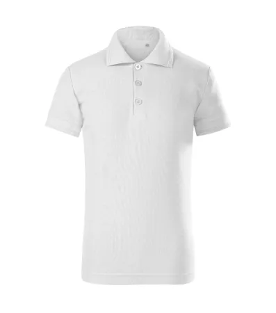 Polokošile dětská Pique Polo Free F22 - 110 cm/4 roky - bílá