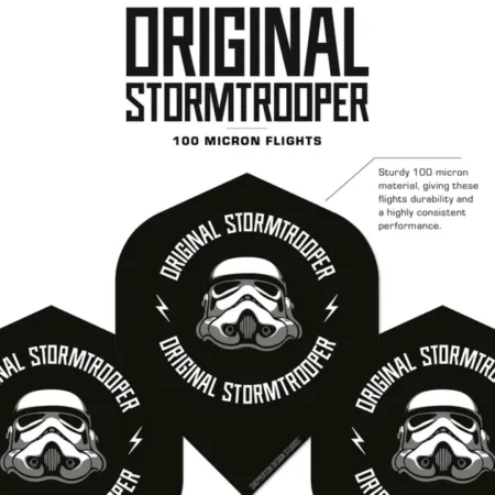 Mission Letky Original StormTrooper - Official Licensed - Storm Trooper - Logo on Black - F4153