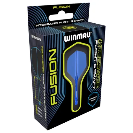 Winmau Letky Fusion - azure blue - midi