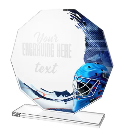 Skleněná trofej CR2024301M19 Výška cm: 15, BRONZ