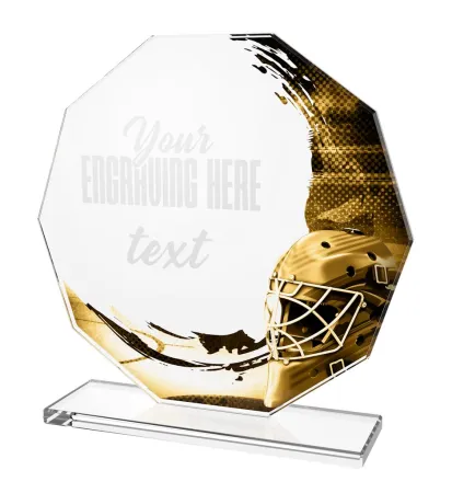 Skleněná trofej CR2024301M19 Výška cm: 15, BRONZ