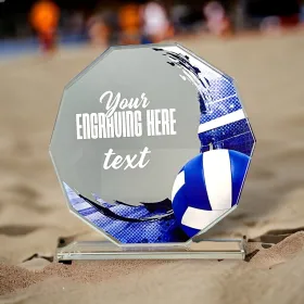 Skleněná trofej CR2024301M40 Výška cm: 19, BRONZ