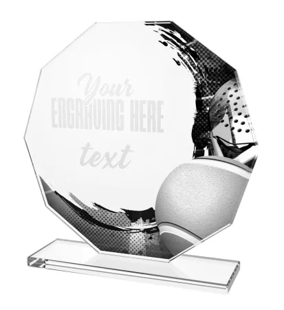 Skleněná trofej CR2024301M42 Výška cm: 17, BRONZ