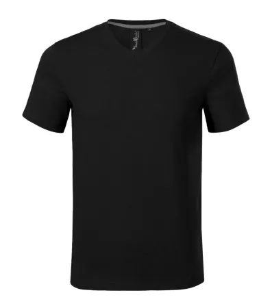 Tričko pánské Action V-neck 700 - L - černá