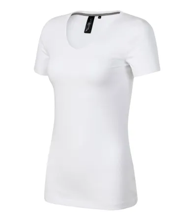 Tričko dámské Action V-neck 701 - M - bílá