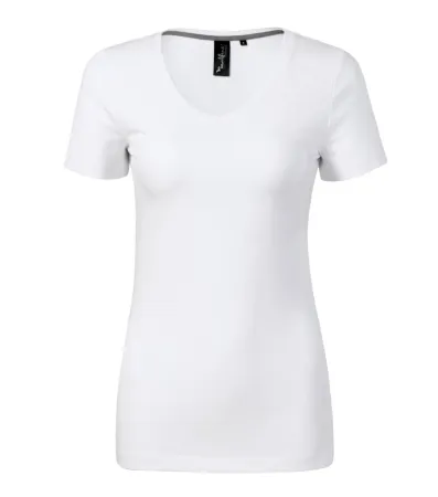 Tričko dámské Action V-neck 701 - M - bílá