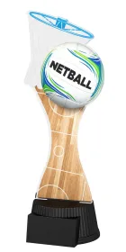 Akrylátová trofej ACUTCM123 | Netball Výška cm: 19, Šířka cm: 8.5