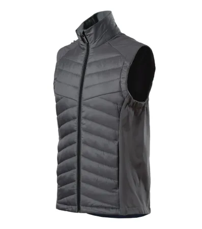 Hybridní vesta pánská Cross 557 - M - light anthracite