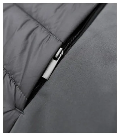 Hybridní vesta pánská Cross 557 - M - light anthracite