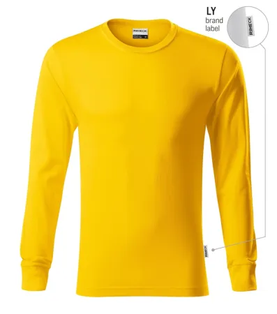 Triko unisex Resist LS R05 - L - žlutá 04 (brand label)