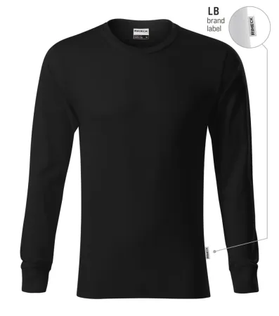 Triko unisex Resist LS R05 - M - černá 01 (brand label)