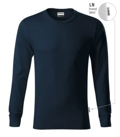 Triko unisex Resist LS R05 - S - námořní modrá 02 (brand label)
