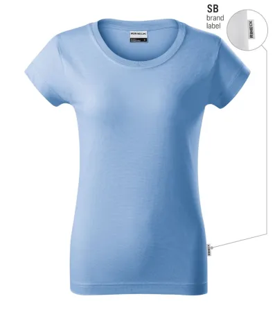 Tričko dámské Resist R02 - M - nebesky modrá 15 (brand label)
