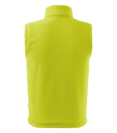 Fleece vesta unisex Next 518 - M - limetková 62 (brand label)