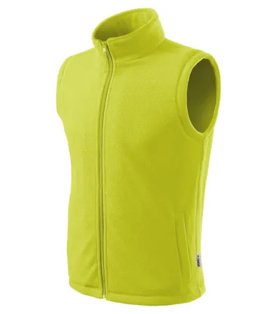 Fleece vesta unisex Next 518 - M - limetková 62 (brand label)