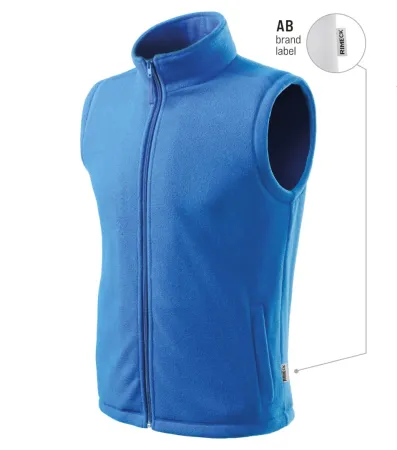 Fleece vesta unisex Next 518 - S - azurově modrá 14 (brand label)