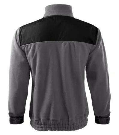 Fleece unisex Jacket Hi-Q 506 - L - ocelově šedá 36 (brand label)