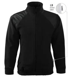 Fleece unisex Jacket Hi-Q 506 - XL - černá 01 (brand label)