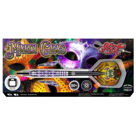 Shot Šipky Steel Americana Mardi Gras - 23g
