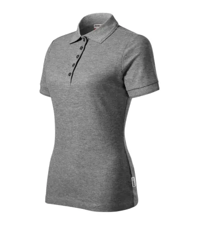 Polokošile dámská Reserve R23 - XXL - tmavě šedý melír 12 (brand label)
