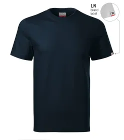 Tričko unisex Recall R07 - M - námořní modrá 02 (brand label)