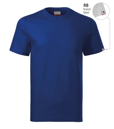 Tričko unisex Base R06 - XXL - královská modrá 05 (brand label)