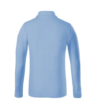 Polokošile dětská Pique Polo LS 241 - 122 cm/6 let - nebesky modrá