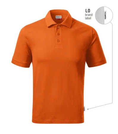 Polokošile pánská Resist Heavy Polo R20 - S - oranžová 11 (brand label)