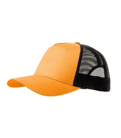 Čepice unisex Trucker 5P 311 - nastavitelná - tangerine orange