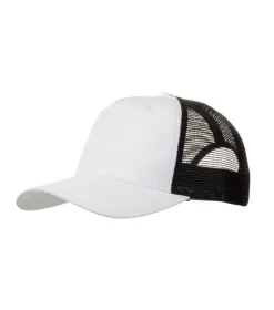 Čepice unisex Trucker 5P 311 - nastavitelná - bílá